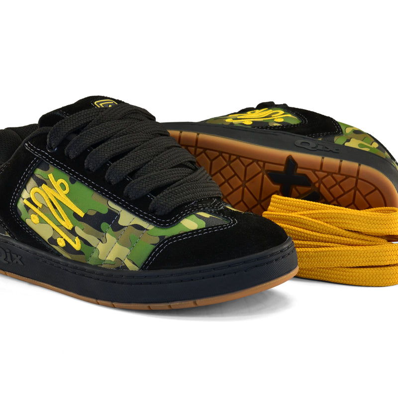 Tênis Qix Chorão Lado B - Preto Camuflado