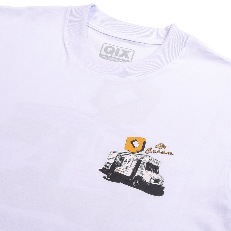 CAMISETA QIX STREET QIX CREAM BRANCA