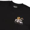CAMISETA QIX STREET QIX CREAM PRETA