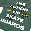 CAMISETA QIX BOX THE LORDS VERDE ESTONADO