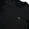 CAMISETA QIX STREET BOLSO PRETA