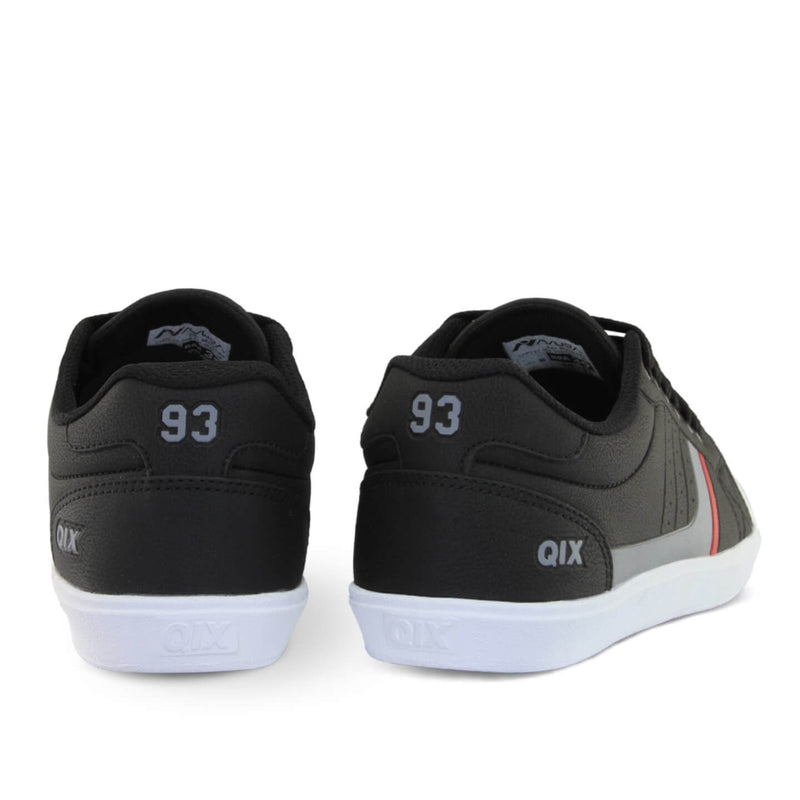 Tênis Qix Laguna Preto, Cinza e Vermelho