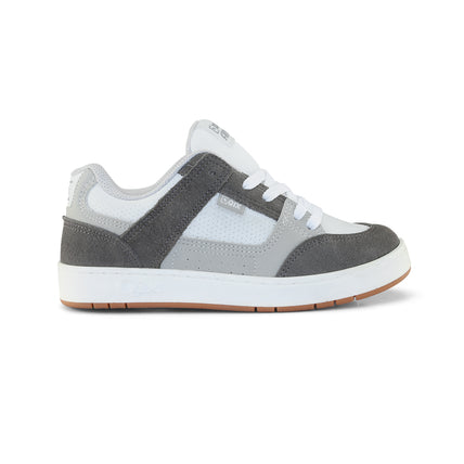 Tênis Infantil QIX AM Chumbo e Branco
