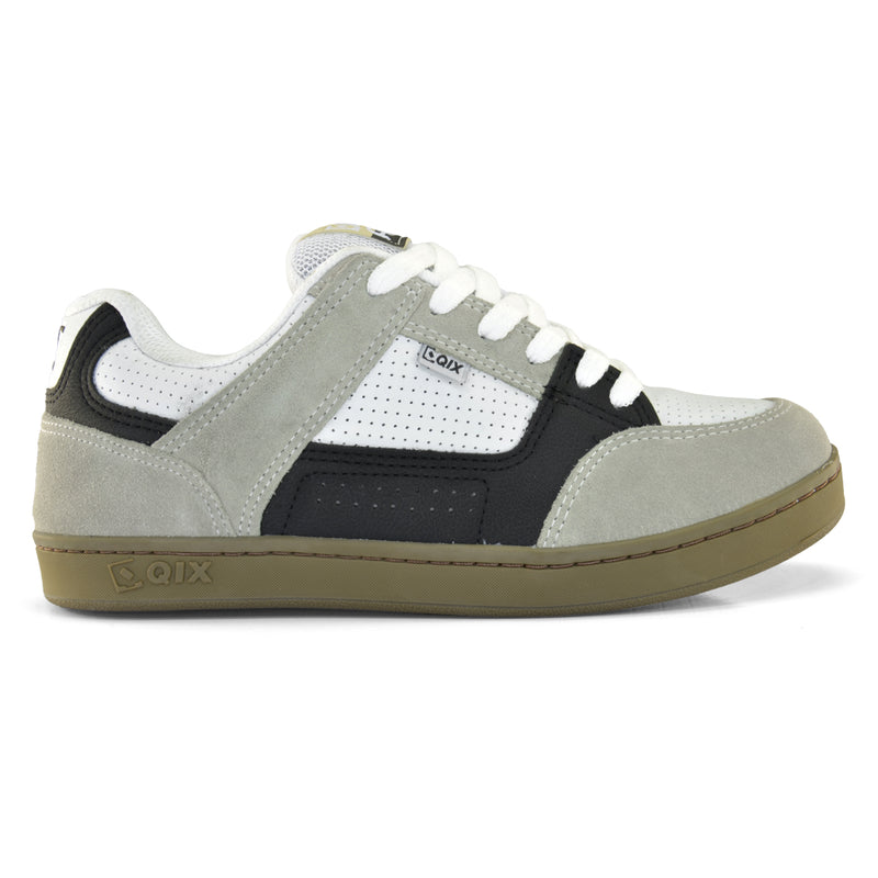 Tênis Qix AM - Skate Confort Branco Gum