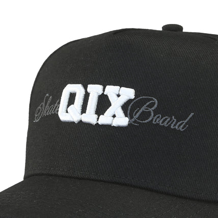 Boné QIX Snapback Skateboards Preto