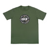 CAMISETA QIX INTERNATIONAL CAMOUFLAGED CIRCLE MUSGO