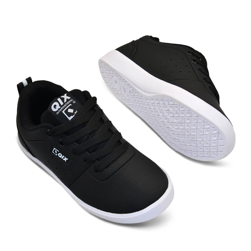 Tênis Infantil QIX Fly Preto e Branco