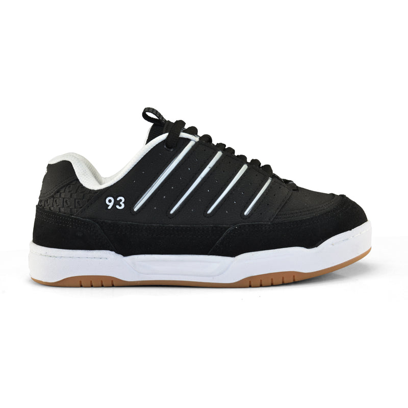 Tênis Qix Golden - Preto e Branco Natural