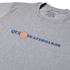 CAMISETA QIX SKATEBOARDS EXCEEDING THE BORDERS CLASSIC MESCLA