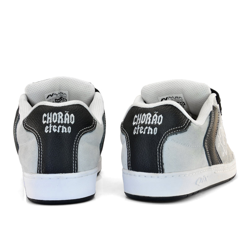 Tênis Qix Chorão Lado B - Alvejado e Preto