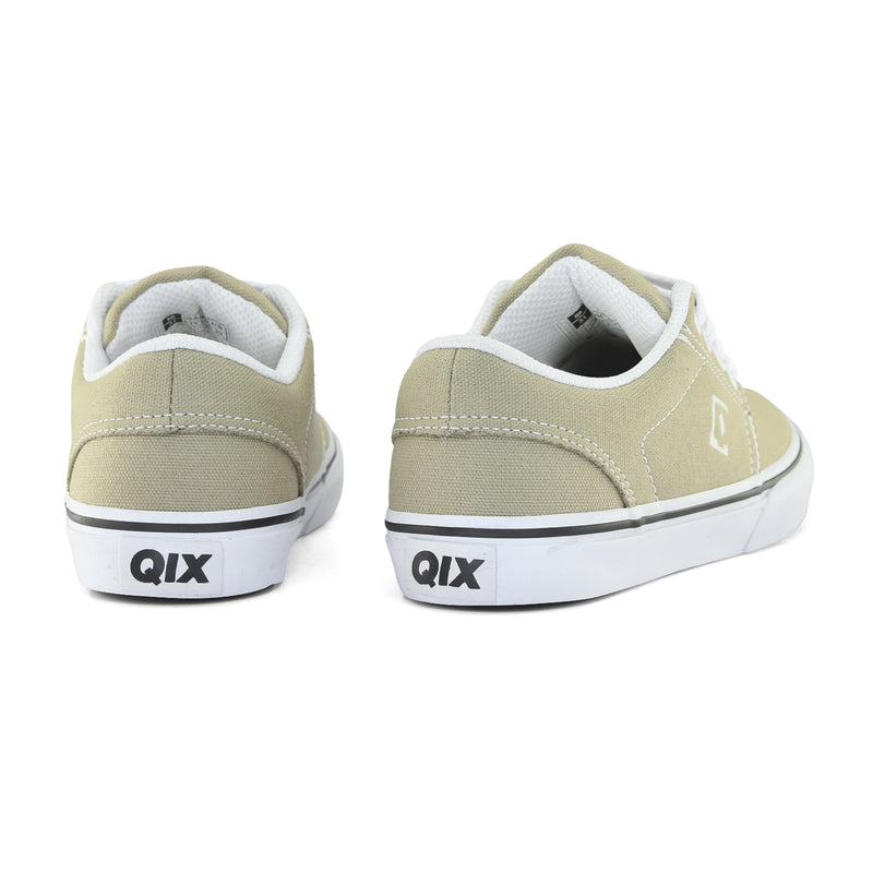 Tênis Infantil Qix Combat 3 Caqui e Branco