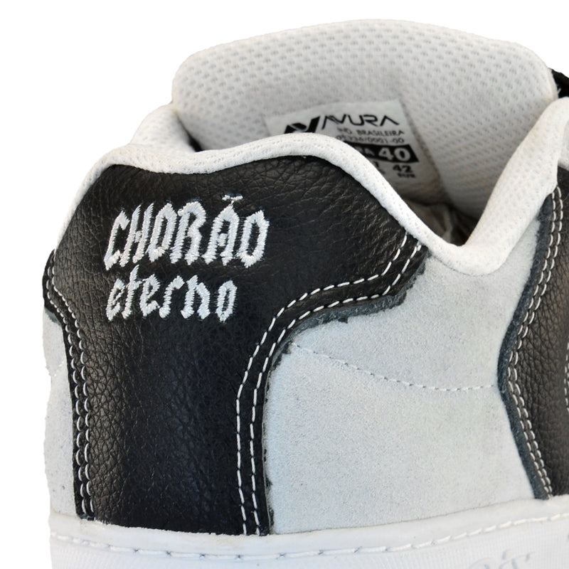 Tênis Qix Chorão Lado B - Alvejado e Preto