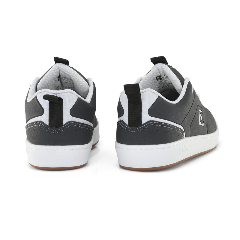 Tênis Infantil QIX Smash Chumbo e Branco