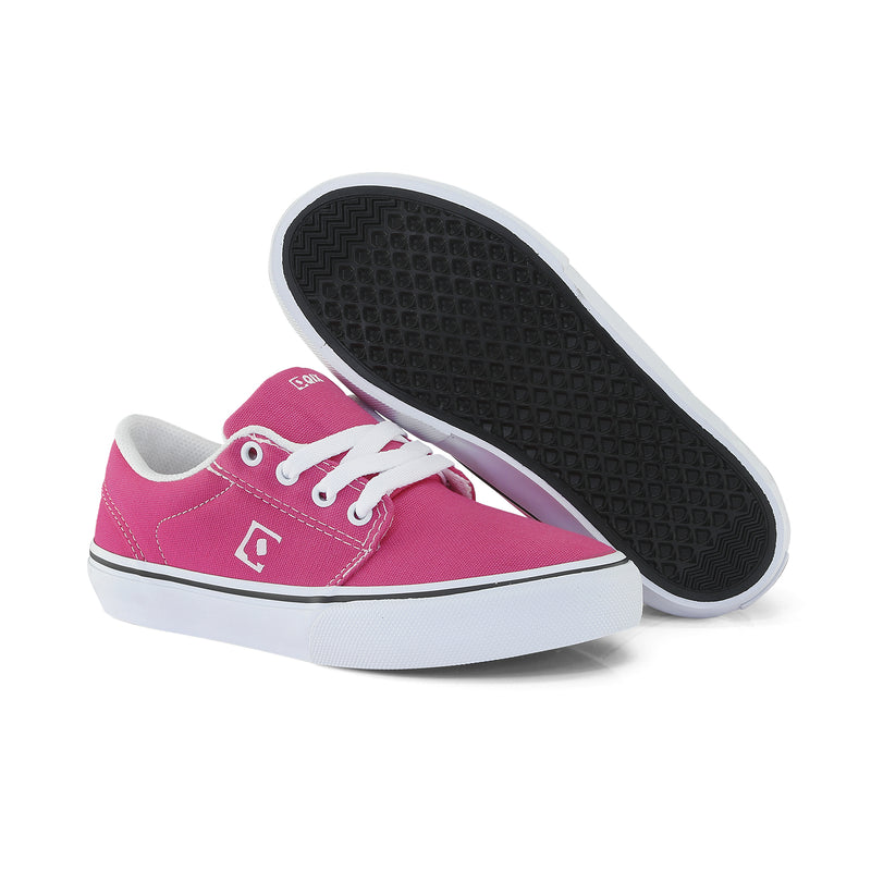 Tênis Infantil Qix Combat 3 Pink e Branco