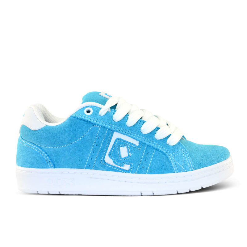 Tênis Qix Skate Combat Suede Azul e Branco -