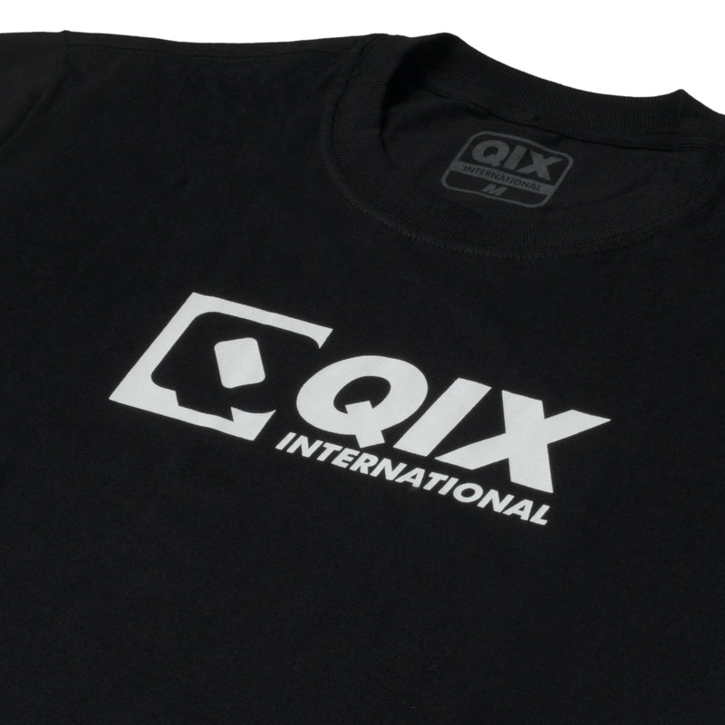 CAMISETA QIX INTERNATIONAL CASUAL T-SHIRT PRETA
