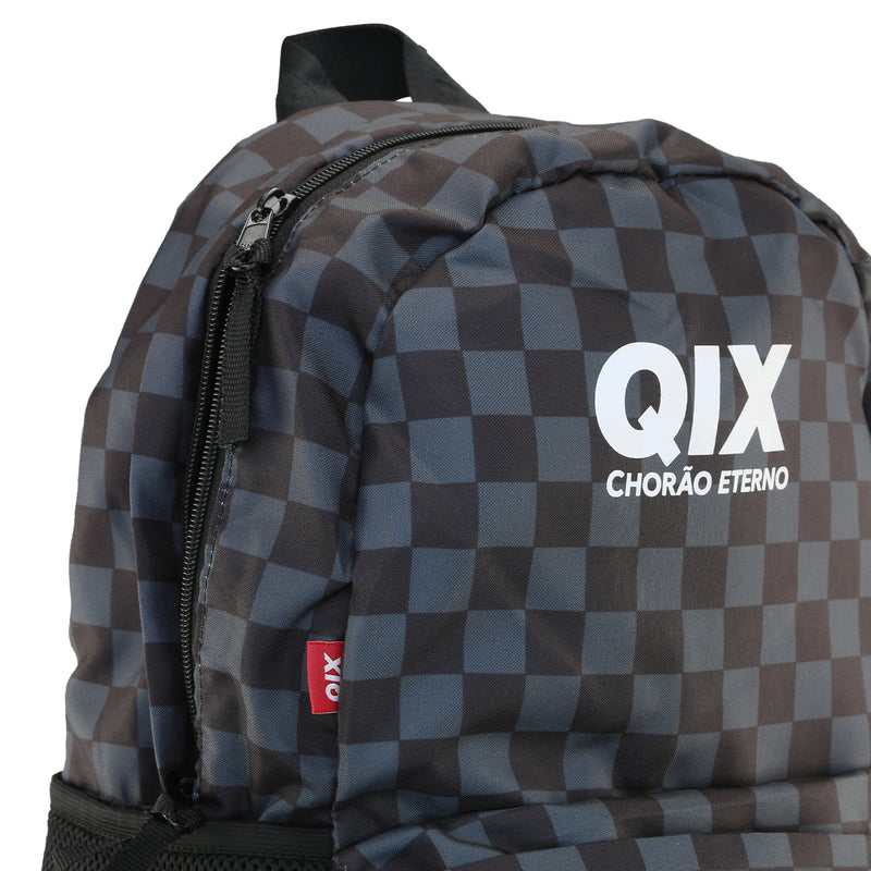 Mochila QIX Chorão Eterno Preto e Cinza
