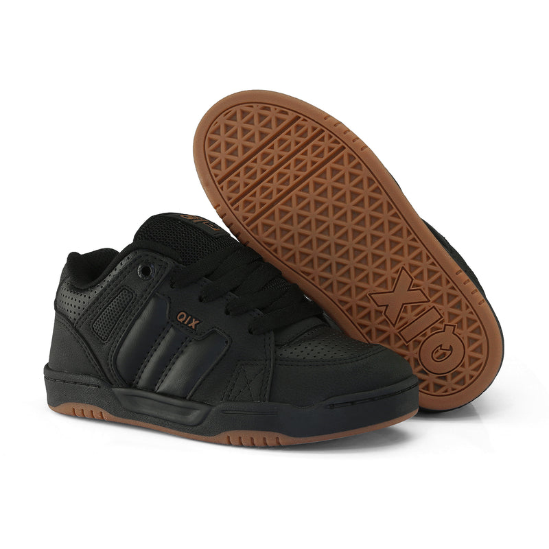 Tênis Infantil Qix Square Preto Natural