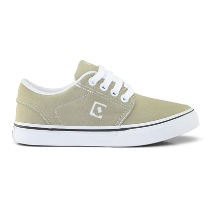 Tênis Infantil Qix Combat 3 Caqui e Branco