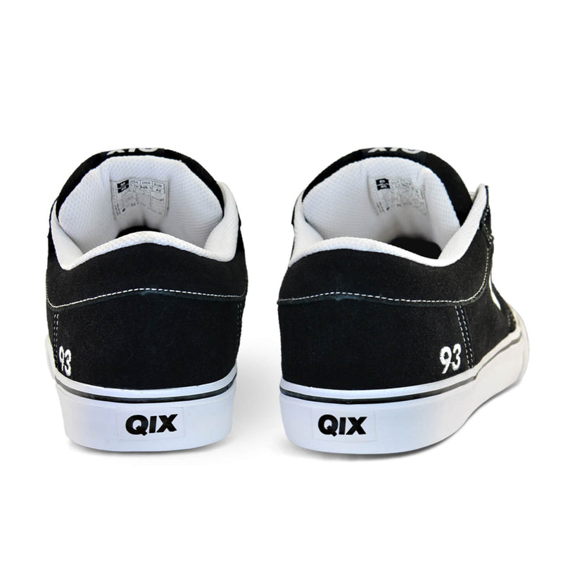 Tênis QIX 93 Ninety Three Vulcan 07 - Preto e Branco
