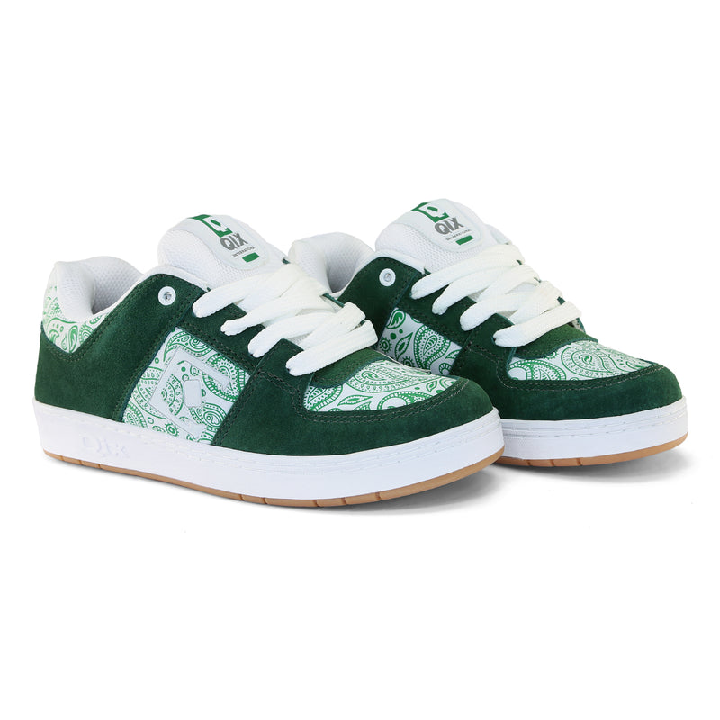 Tênis Qix 90's OG Verde e Branco Natural