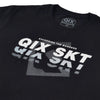 CAMISETA QIX THREE-DIMENSIONAL PRETA