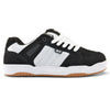 Tênis Qix Square Suede - Preto e Branco Latex