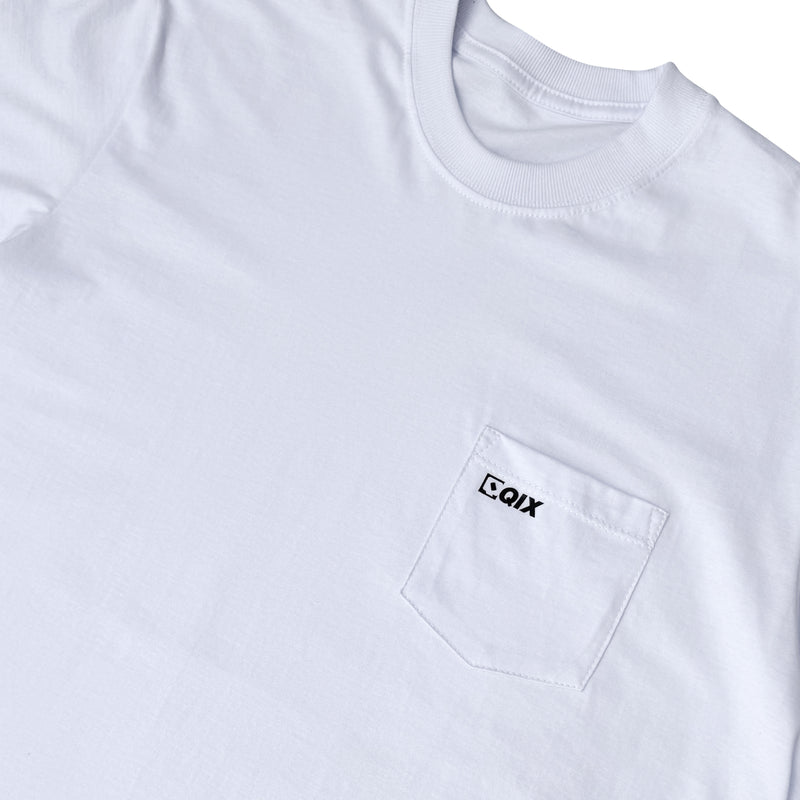 CAMISETA QIX STREET BOLSO BRANCA