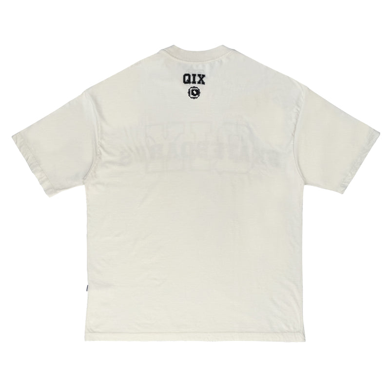 CAMISETA QIX OVERSIZED SKATEBOARDS OFF WHITE
