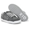Tênis Qix Skate Square - Chumbo e Branco