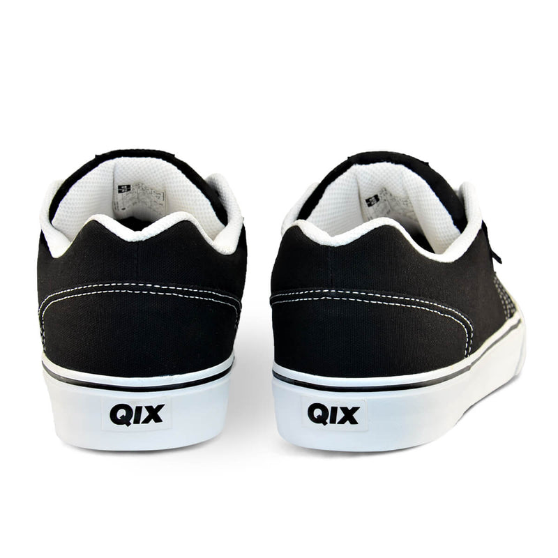 Tênis QIX Allan Mesquita Vulcan 07 - Preto e Branco
