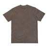 CAMISETA QIX STREET MINIMAL LOGO MARROM ESTONADO