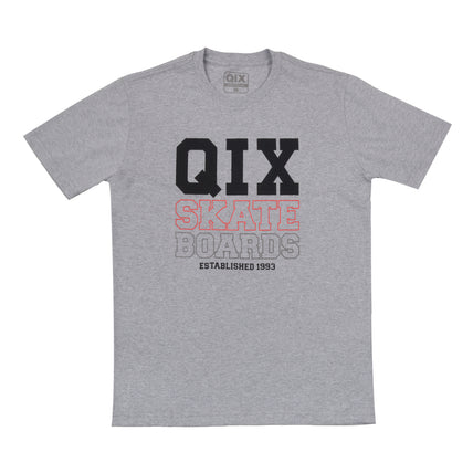 CAMISETA QIX BOARDS SKATE MESCLA
