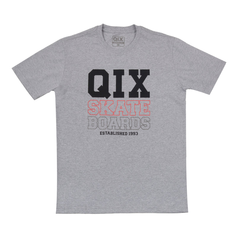 CAMISETA QIX BOARDS SKATE MESCLA