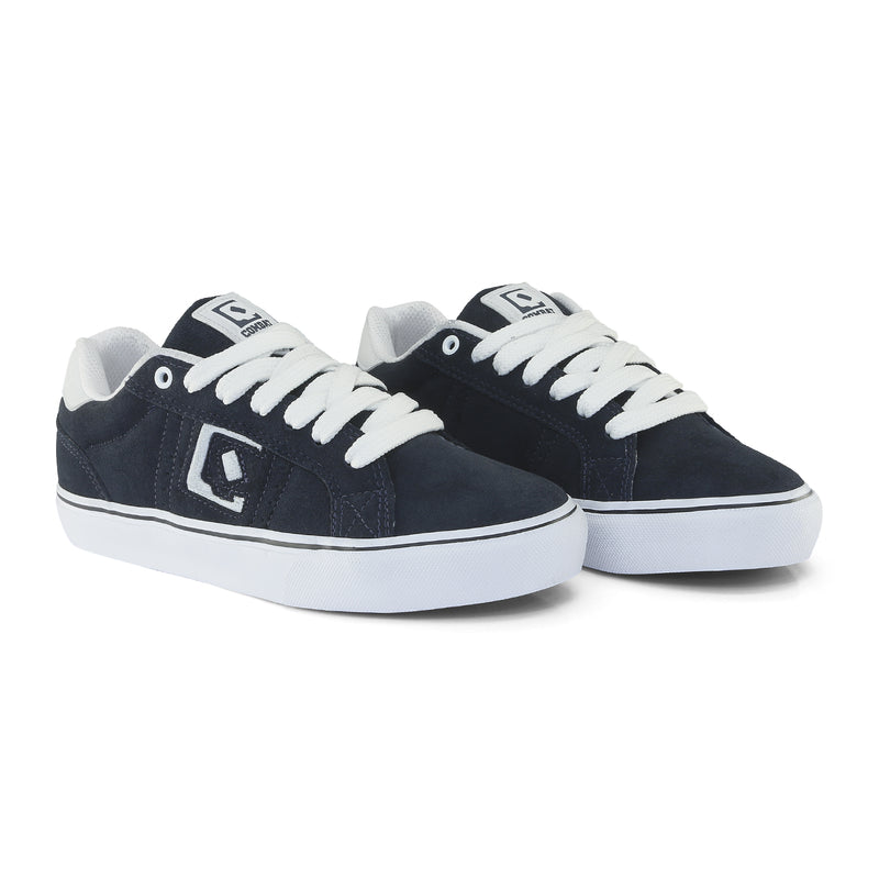 Tênis QIX Combat Suede Vulk Marinho e Branco
