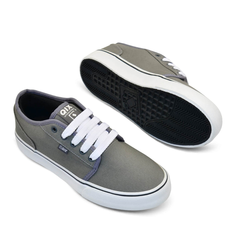 Tênis QIX California Vulcan 07 - Grafite e Branco