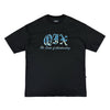 CAMISETA QIX OVERSIZED THE LORDS SKATE PRETA