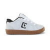 Tênis Infantil Qix Combat Suede Branco Latex