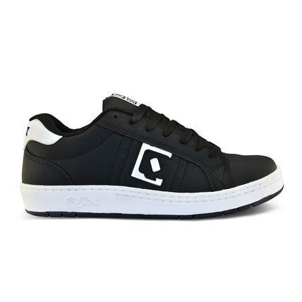 Tênis QIX Skate Combat Retrô - Preto e Branco
