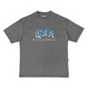 CAMISETA QIX OVERSIZED THE LORDS SKATE CINZA