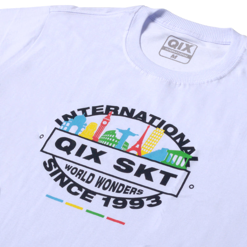 CAMISETA QIX INTERNATIONAL SKT RIO BRANCA