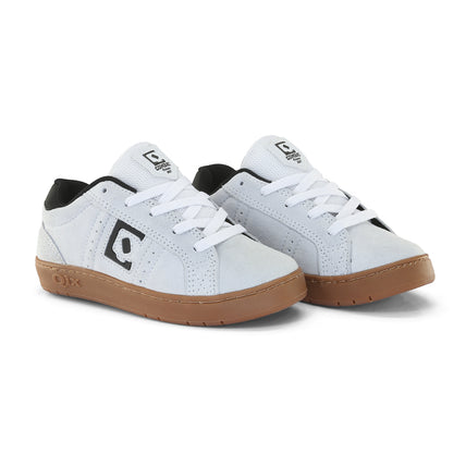 Tênis Infantil Qix Combat Suede Branco Latex