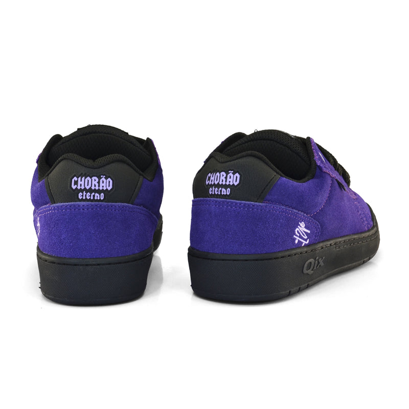 Tênis QIX Chorão Pro Model Allan Mesquita Roxo e Preto