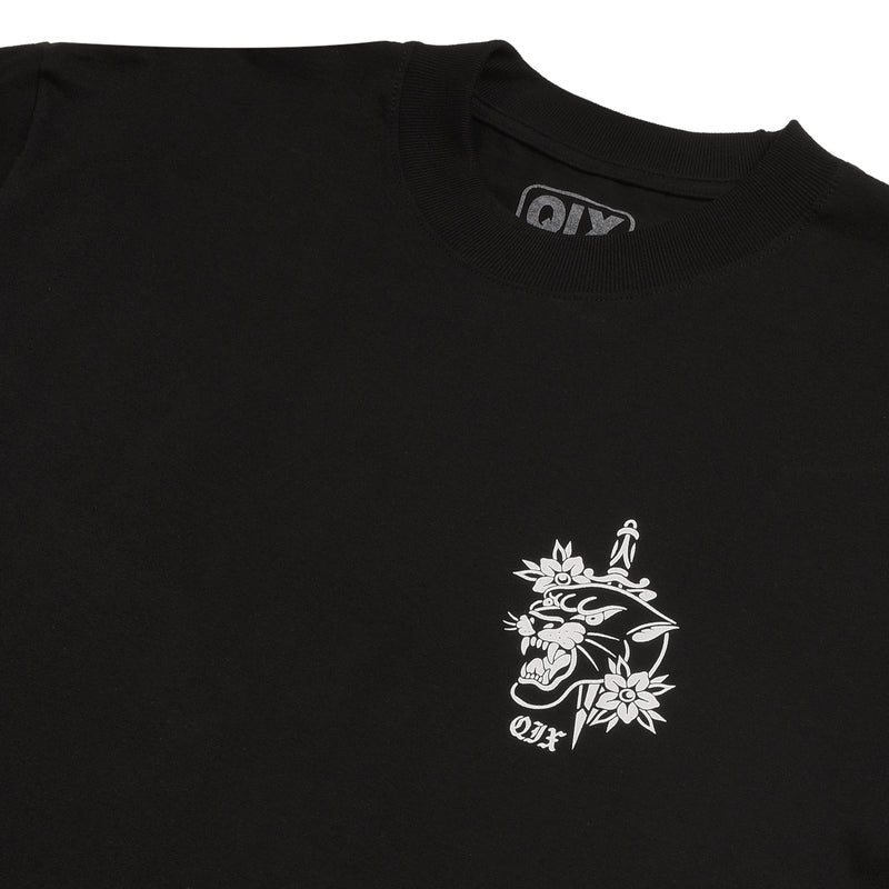 CAMISETA QIX STREET TIGER PRETA