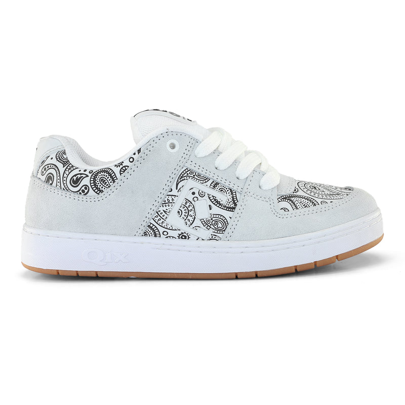 Tênis Qix 90's OG Branco e Preto Natural
