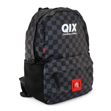 Mochila QIX Chorão Eterno Preto e Cinza