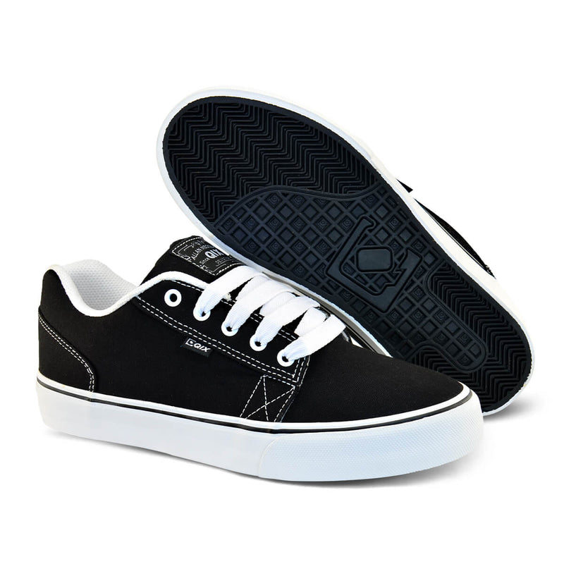 Tênis QIX Allan Mesquita Vulcan 07 - Preto e Branco