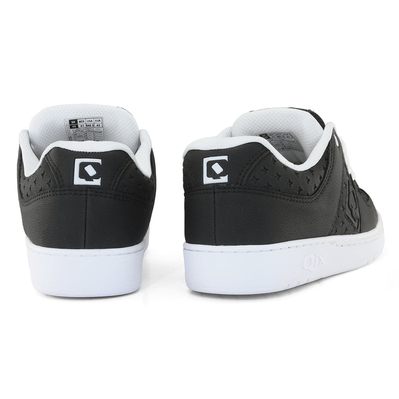 Tênis Qix 90's Slim Preto e Branco