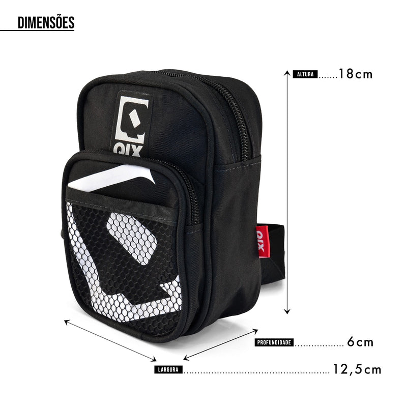 Shoulder Bag QIX International Masculino e Feminino