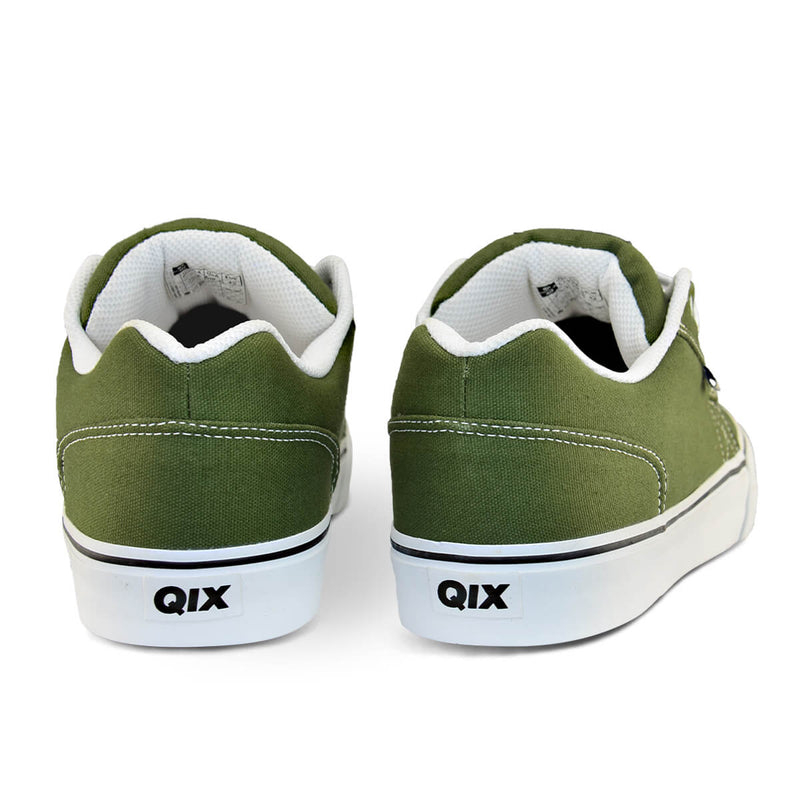 Tênis QIX Allan Mesquita Vulcan 07 - Oliva e Branco